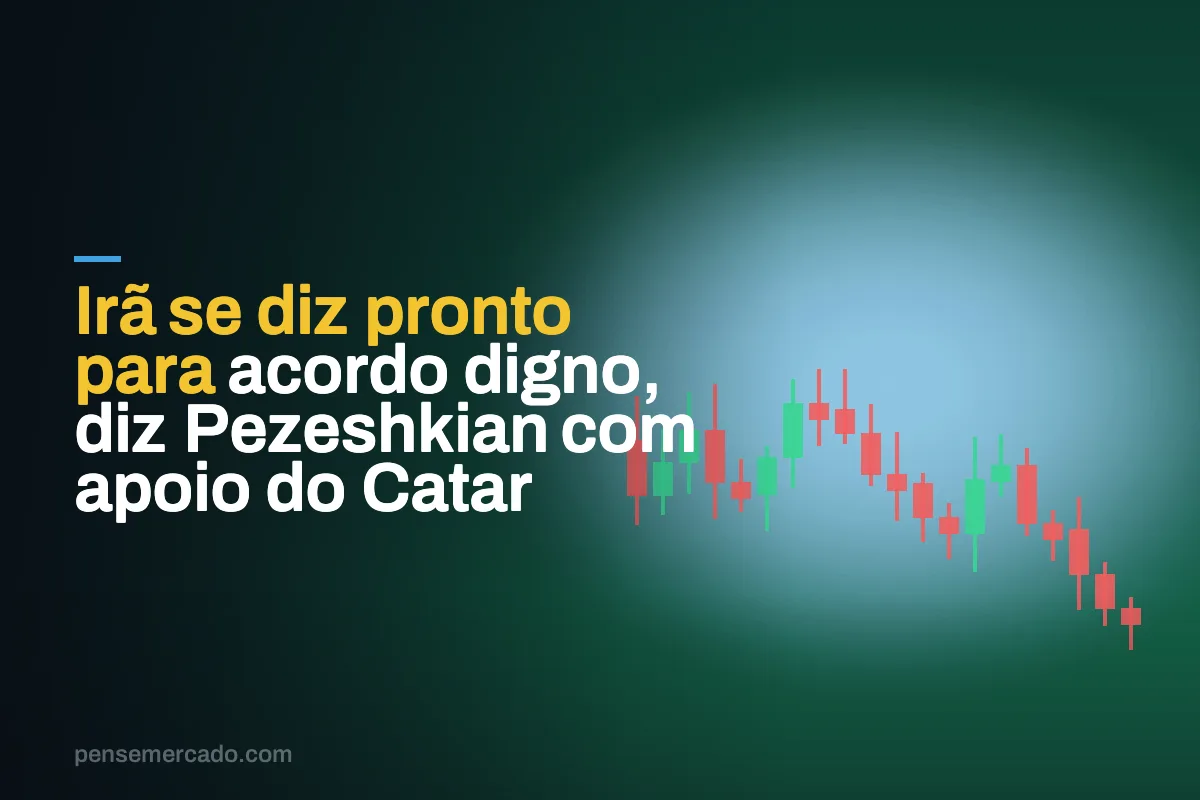 Irã se diz pronto para acordo digno, diz Pezeshkian com apoio do Catar