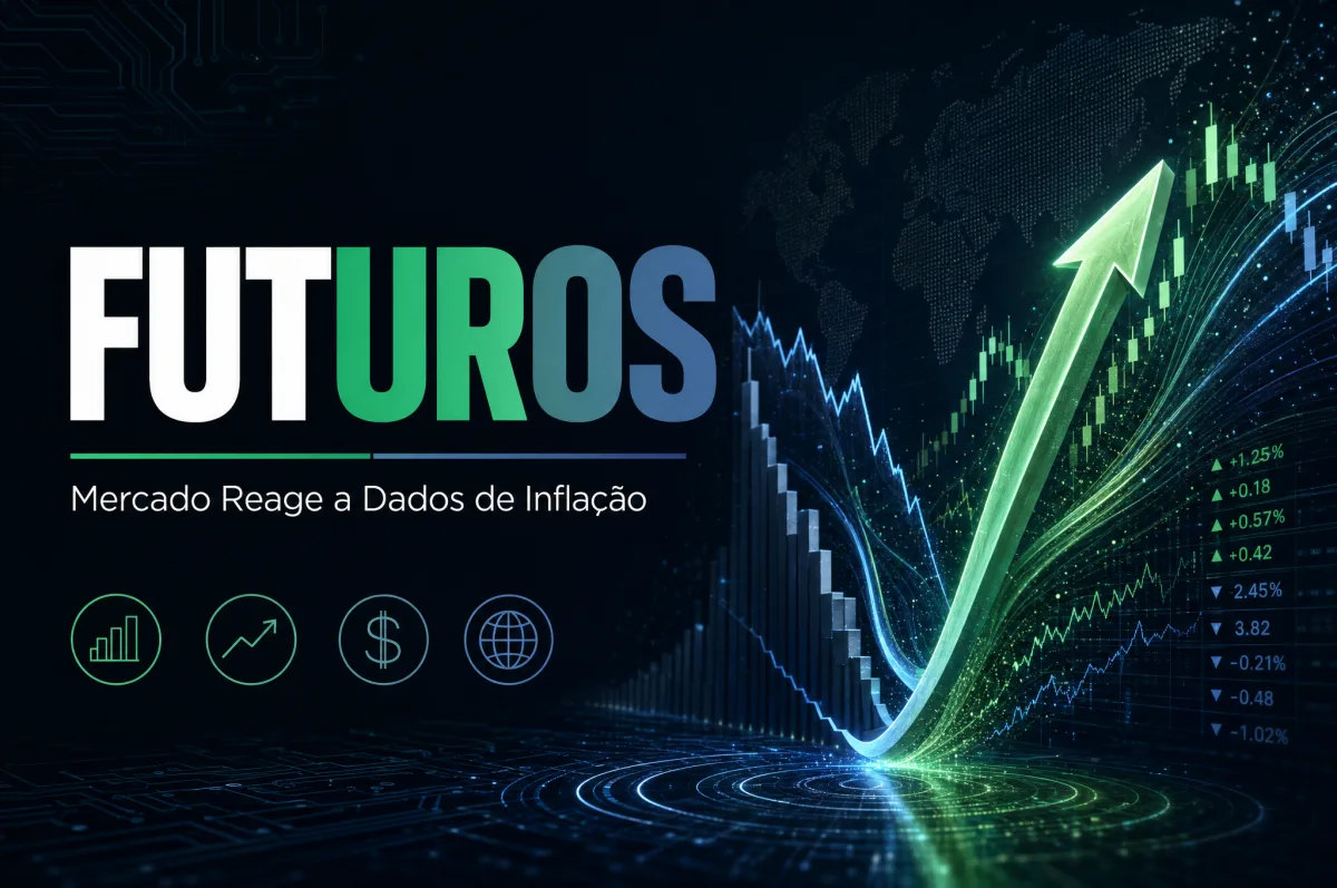 Futuros de ações reduzem perdas após relatório de inflação nos EUA