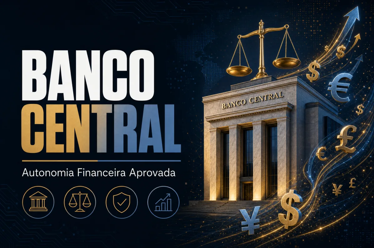 CCJ do Senado aprova autonomia financeira do Banco Central