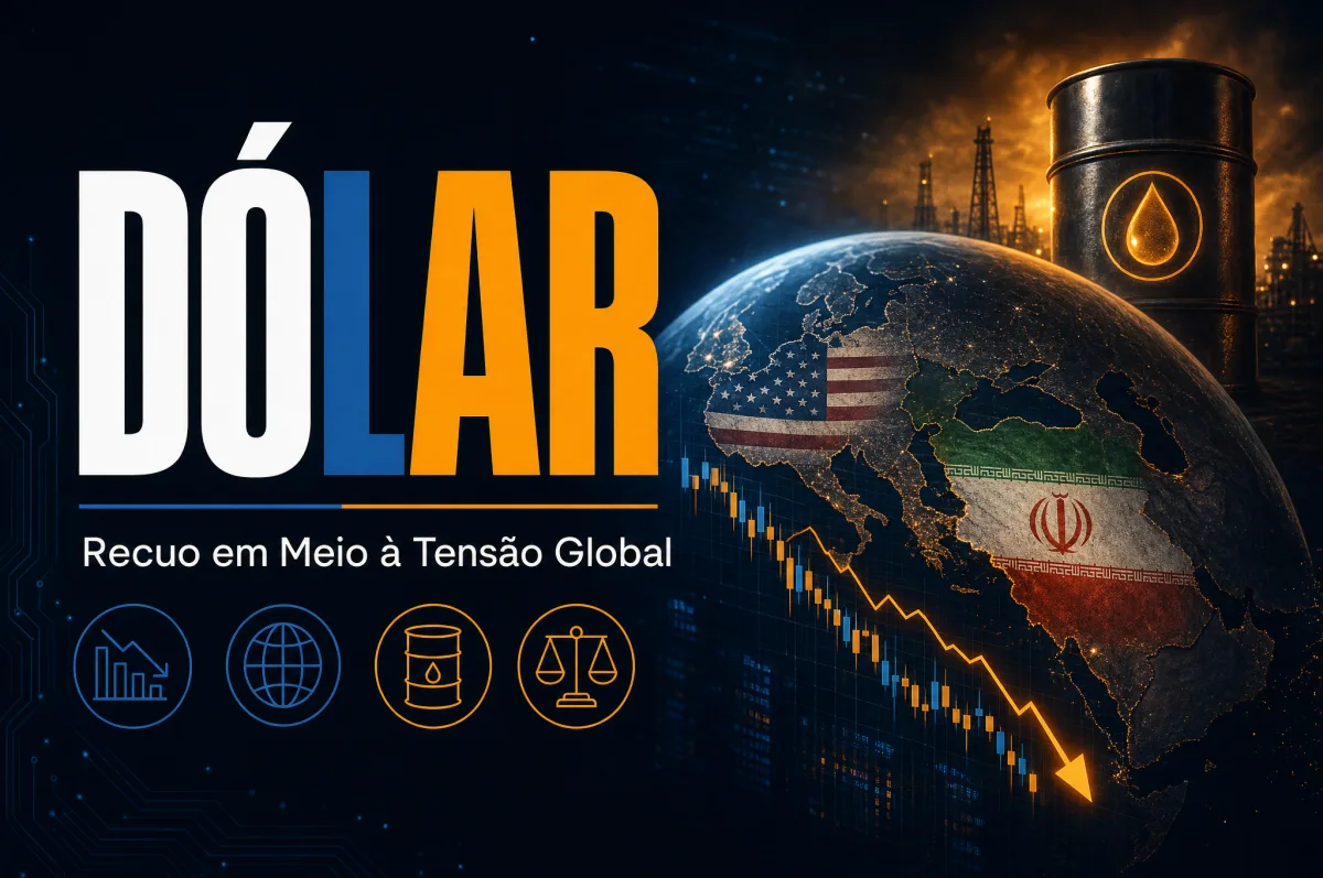 Dólar recua a R$ 5,17 com tensão entre EUA e Irã e alta do petróleo