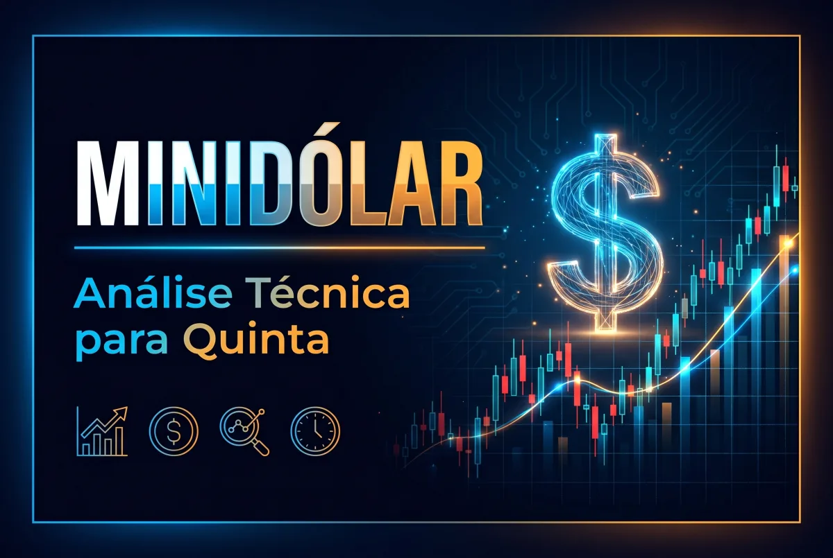Minidólar (WDON26): Análise técnica e pontos-chave para quinta-feira