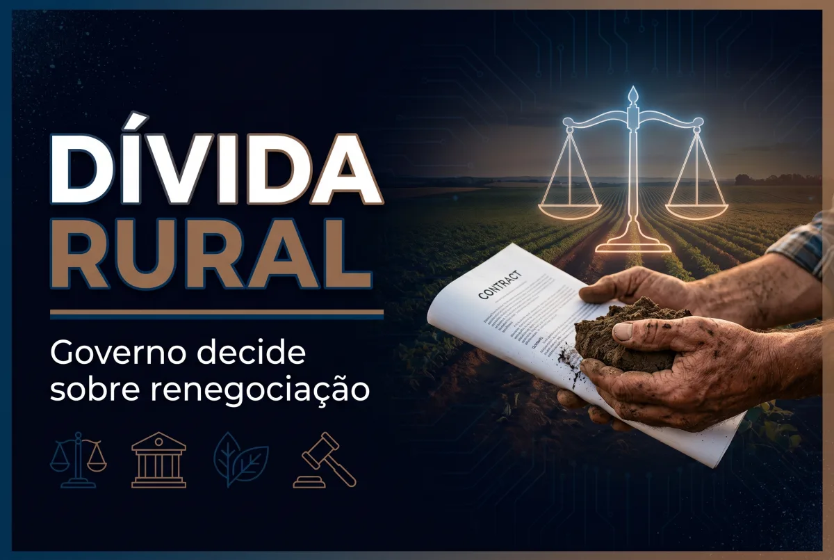 Governo estuda veto ou recurso ao STF contra renegociação de dívidas rurais