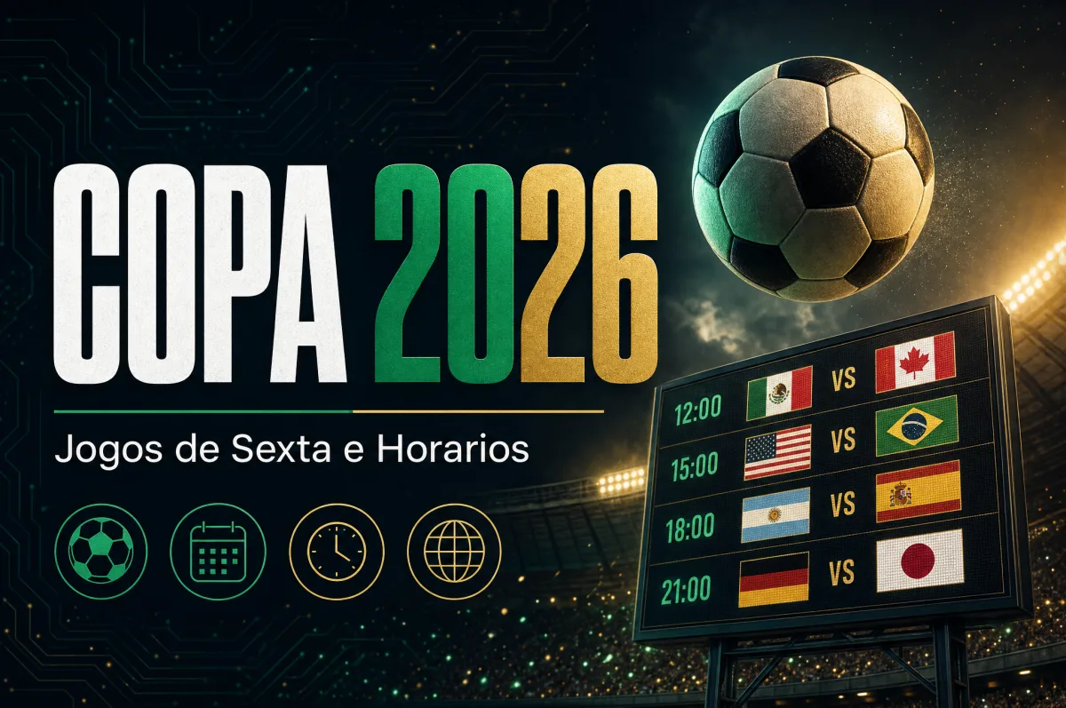 Copa do Mundo 2026: confira os jogos desta sexta e horários de transmissão