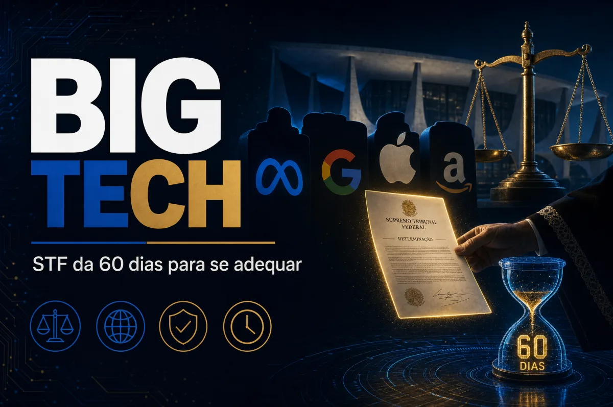 STF forma maioria para dar 60 dias às big techs se adequarem a regras sobre conteúdo
