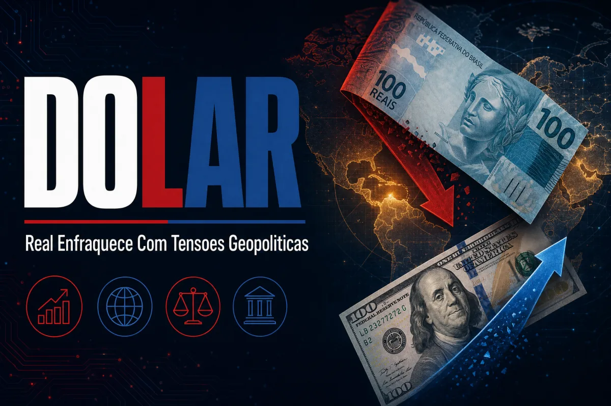 Dólar sobe ante o real enquanto mercado avalia trégua no Oriente Médio