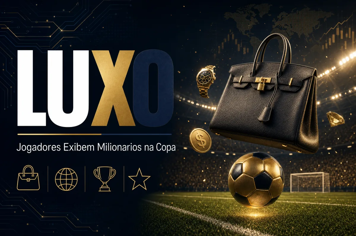 Jogadores levam bolsas de luxo avaliadas em milhões à Copa do Mundo 2026