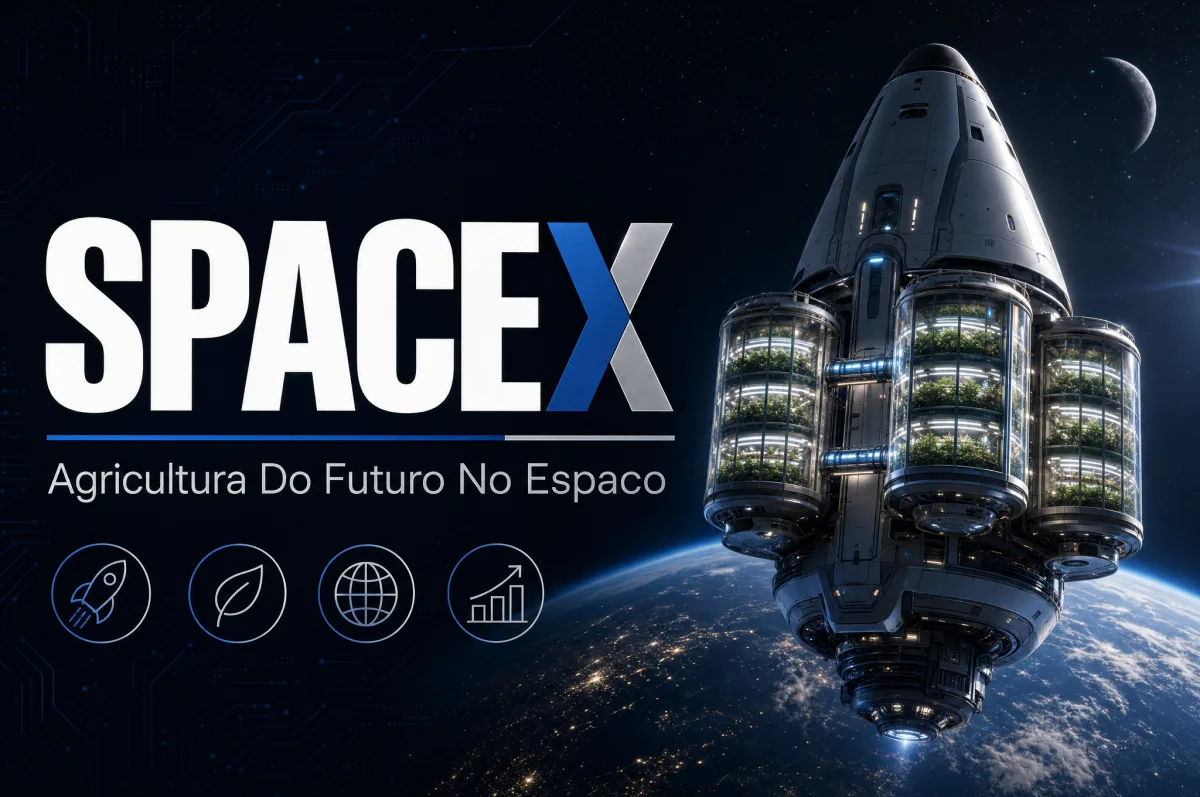 O futuro da agricultura no espaço e o impacto do IPO da SpaceX