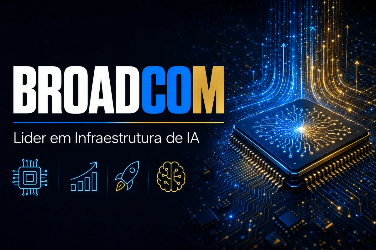 Broadcom é boa opção de compra agora? Empresa emerge como líder em infraestrutura de IA