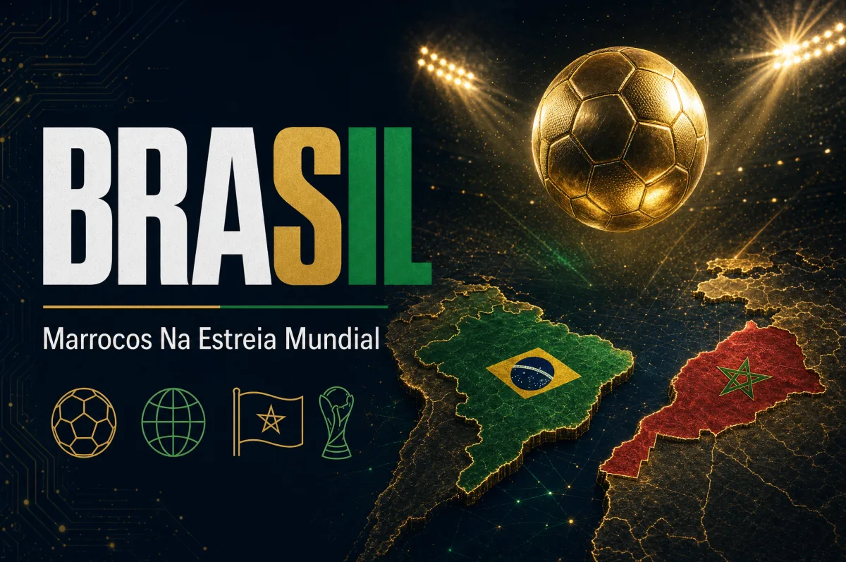 Brasil enfrenta Marrocos neste sábado na estreia da Copa do Mundo 2026