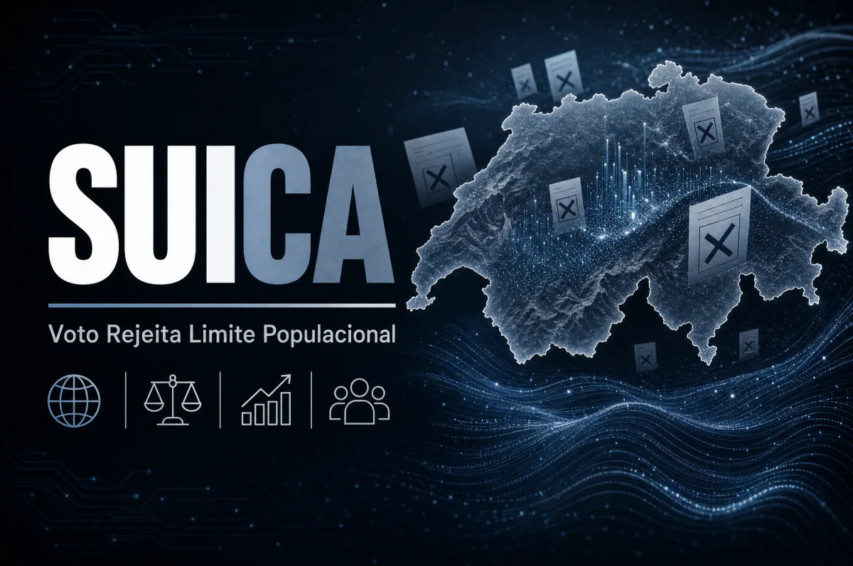 Suíça rejeita por margem apertada proposta de limitar população a 10 milhões