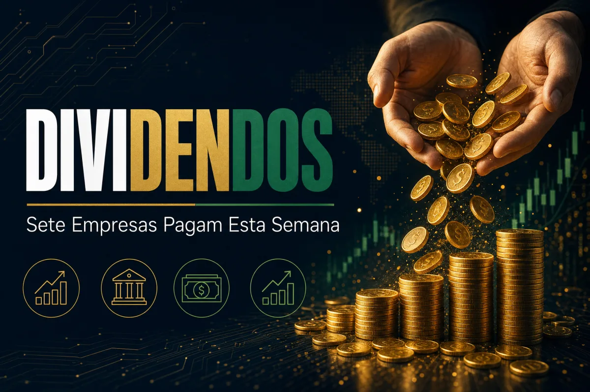 Sete empresas pagam dividendos na semana de 15 a 19 de junho