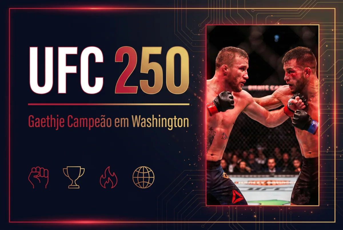 UFC Freedom 250: Gaethje derrota Topuria e conquista cinturão leve em Washington