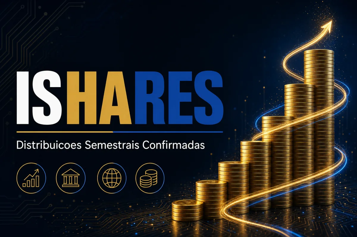 iShares declara distribuições semestrais para três fundos de investimento