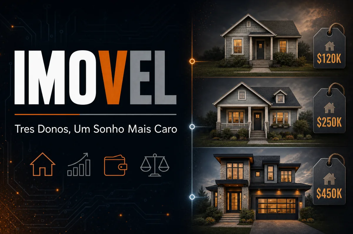 Uma Casa, Três Donos: O Custo Crescente do Sonho Americano