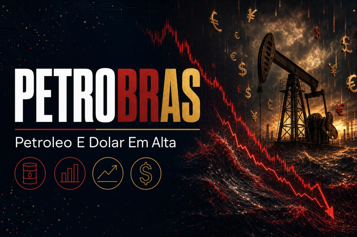 Petróleo pressiona Petrobras e derruba Ibovespa; dólar sobe a R$ 5,06