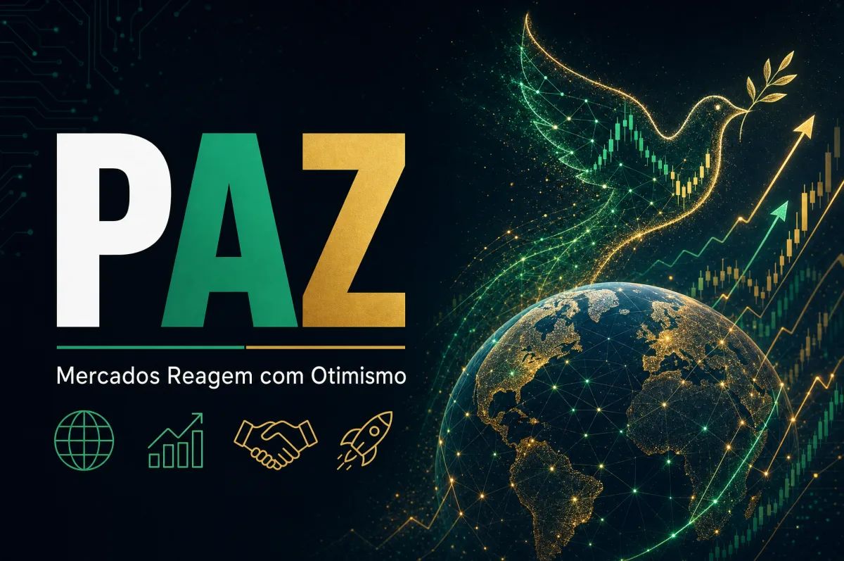 Mercados Globais Reagem com Otimismo a Perspectivas de Acordo de Paz EUA-Irã