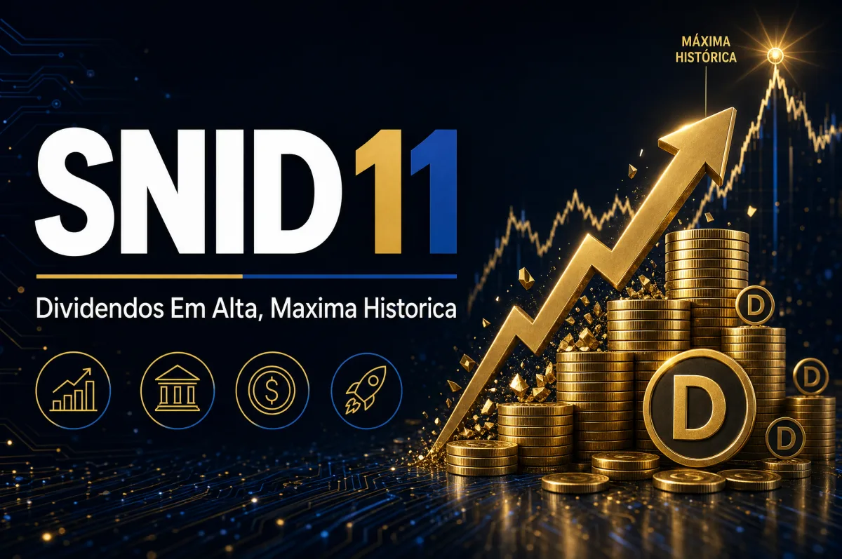 SNID11 distribui dividendos com yield acima de 1% e atinge máxima histórica