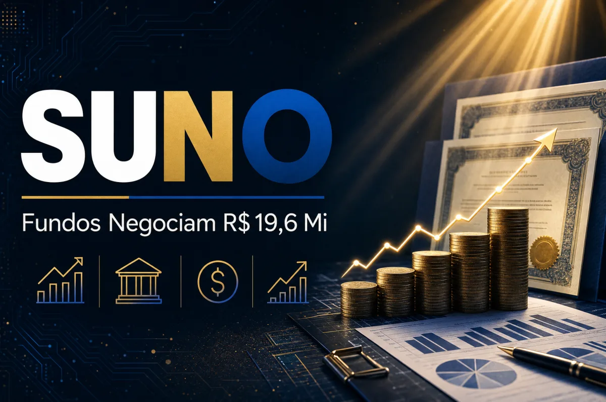 Fundos Suno Asset negociam R$ 19,6 milhões com anúncio de aumento de dividendos