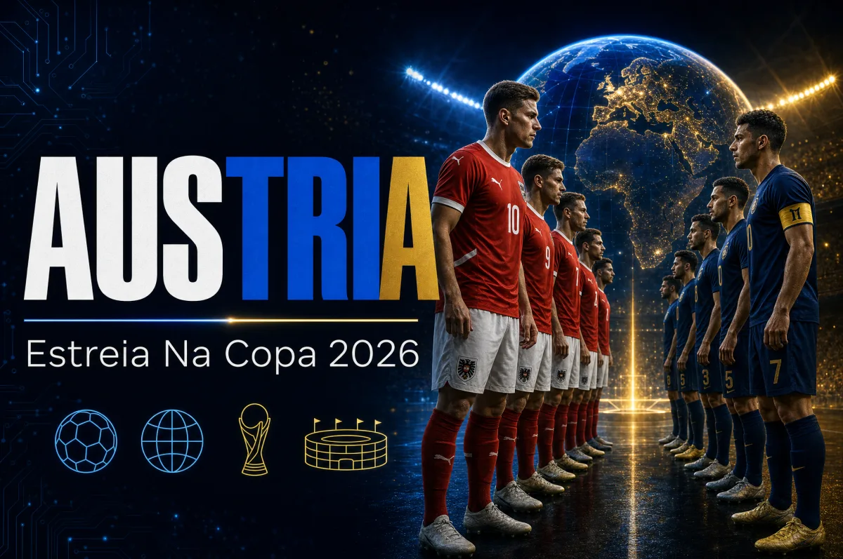 Áustria enfrenta Jordânia na estreia da Copa do Mundo 2026