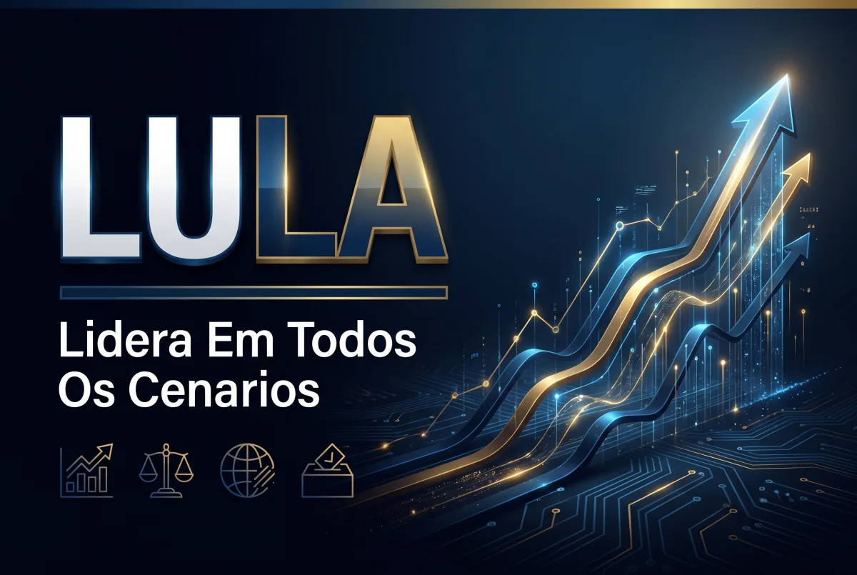Pesquisa CNT/MDA: Lula lidera em todos os cenários eleitorais