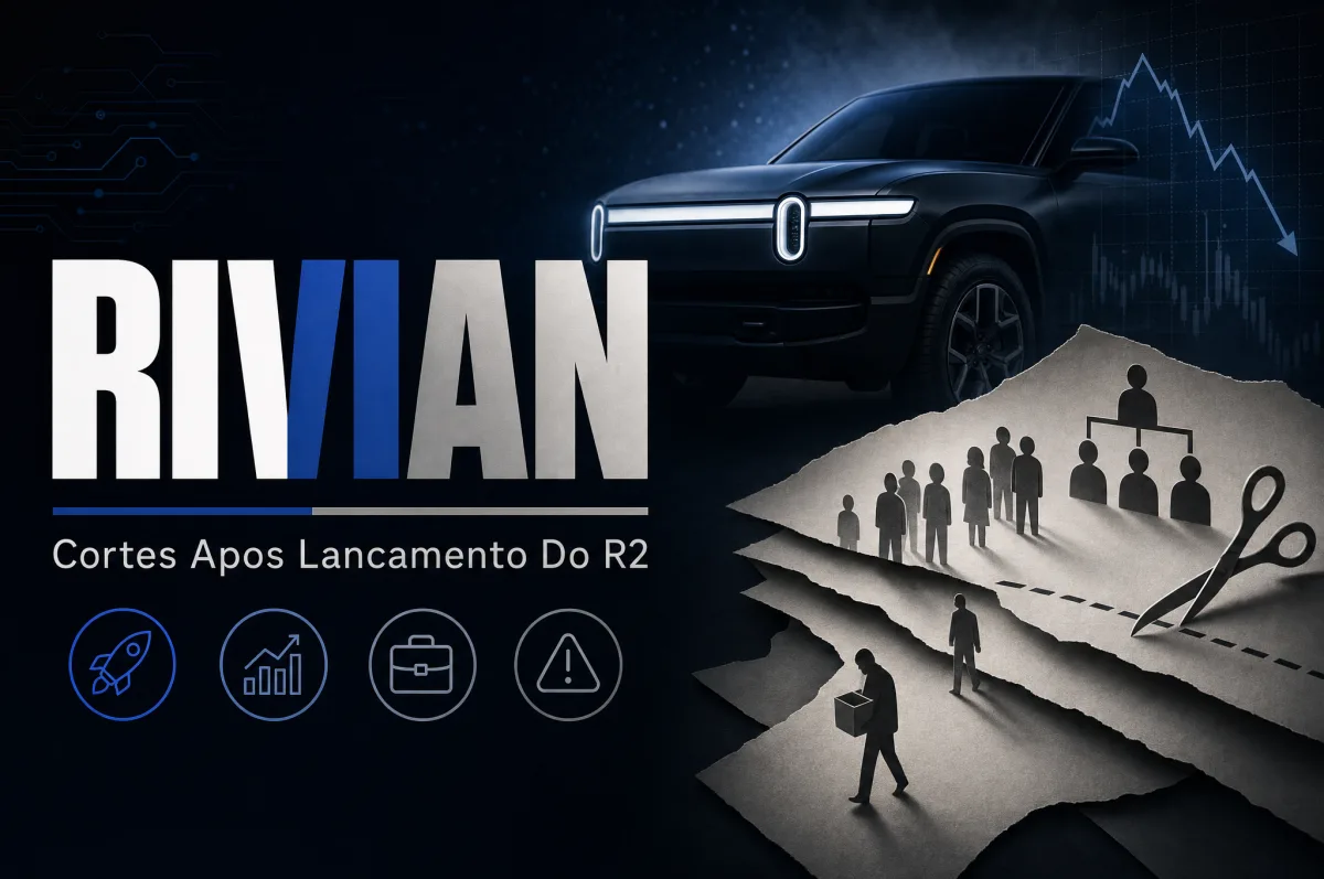 Rivian demite centenas de funcionários uma semana após lançamento do R2