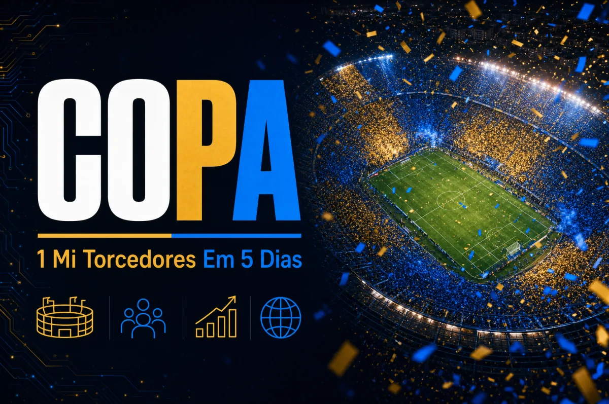 Copa do Mundo supera 1 milhão de torcedores nos estádios em apenas 5 dias