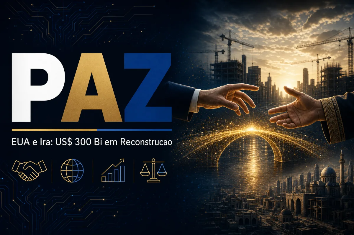 EUA e Irã assinam acordo de paz com até US$ 300 bilhões em fundos de reconstrução
