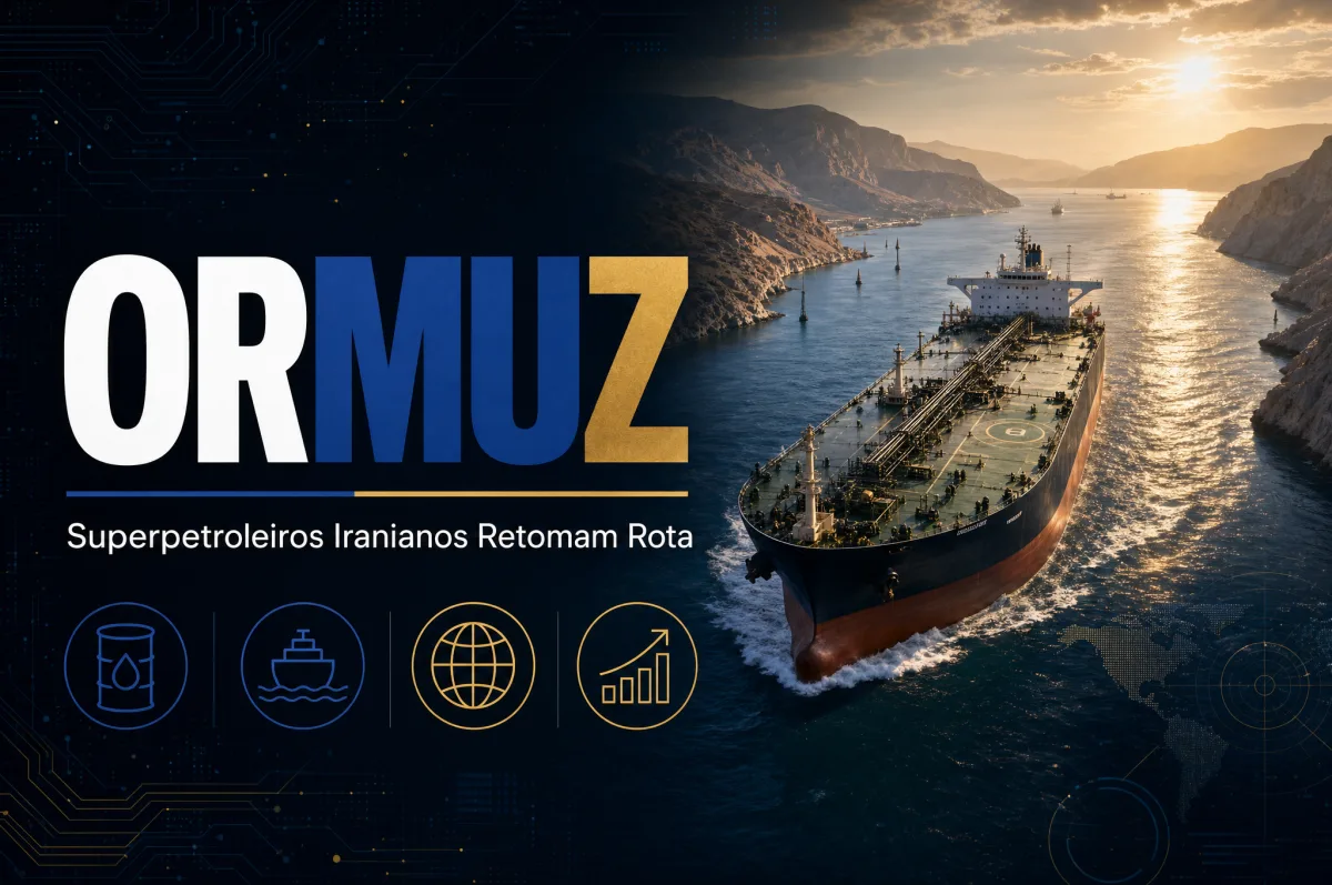 Tráfego em Ormuz é retomado e superpetroleiros iranianos cruzam bloqueio