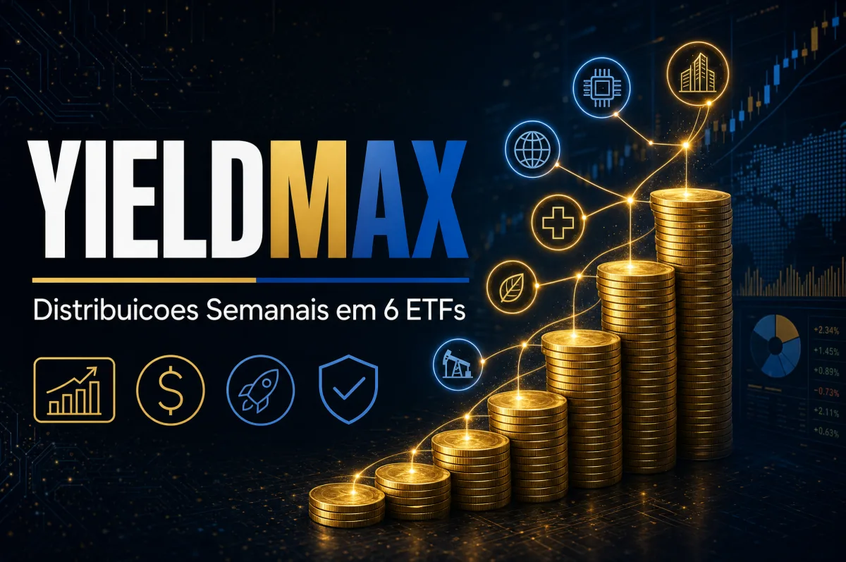 YieldMax anuncia distribuições semanais em seis ETFs de estratégia de renda com opções