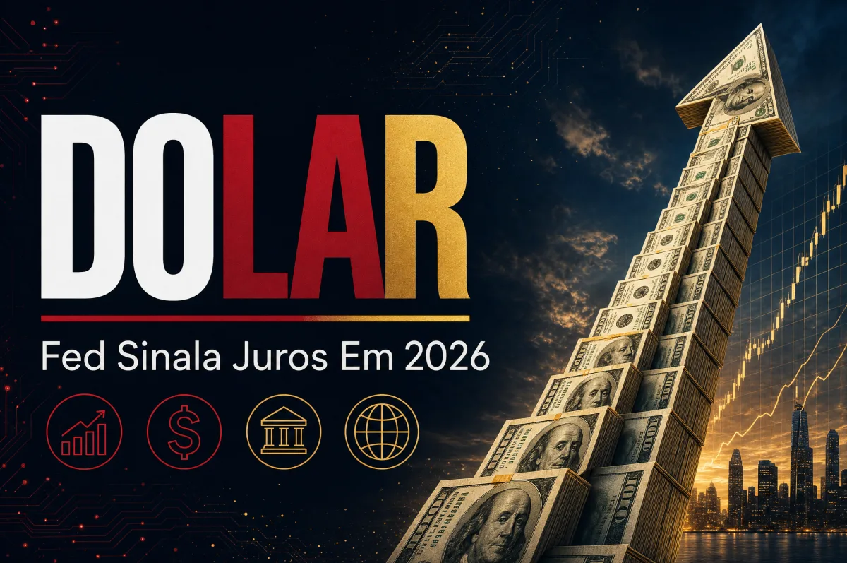 Dólar dispara com Fed sinalizando possibilidade de alta de juros em 2026