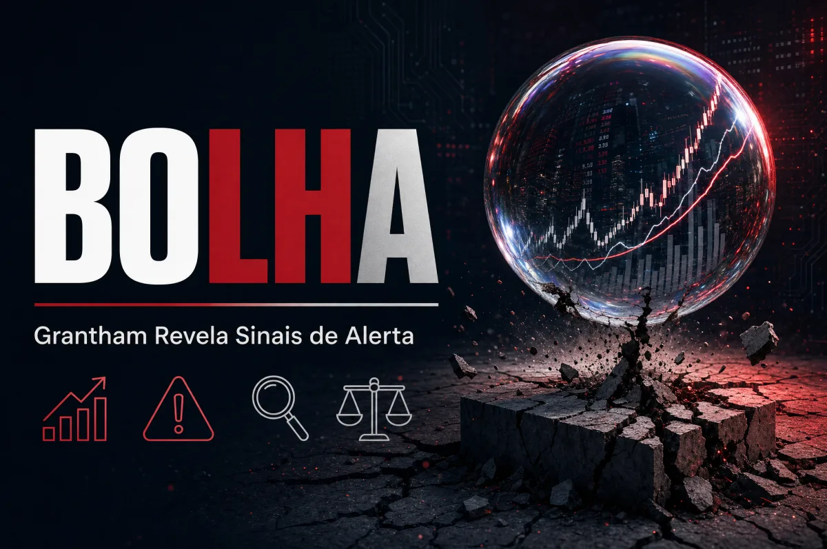 Jeremy Grantham explica como identificar quando uma bolha está prestes a estourar