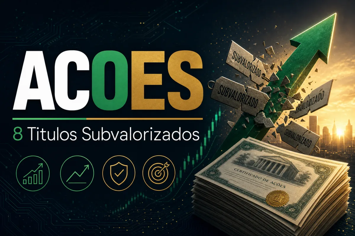 8 ações subvalorizadas para comprar em julho de 2026