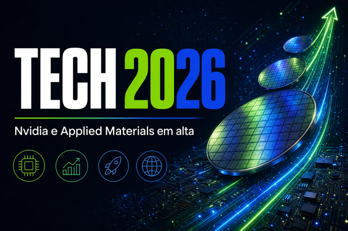 NVIDIA e Applied Materials entre as ações mais lucrativas para comprar em 2026