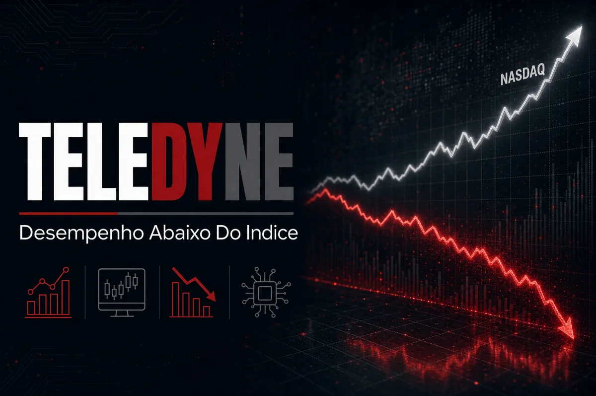 Teledyne Technologies fica para trás do Nasdaq em três meses