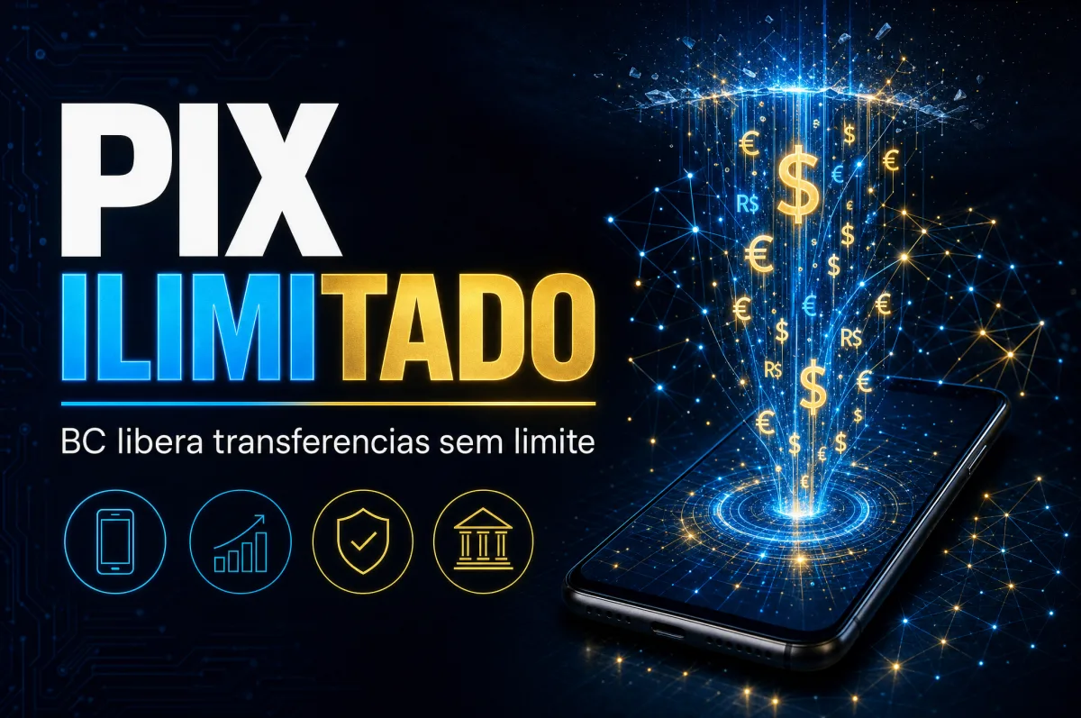 Banco Central remove teto de R$ 500 no Pix por aproximação
