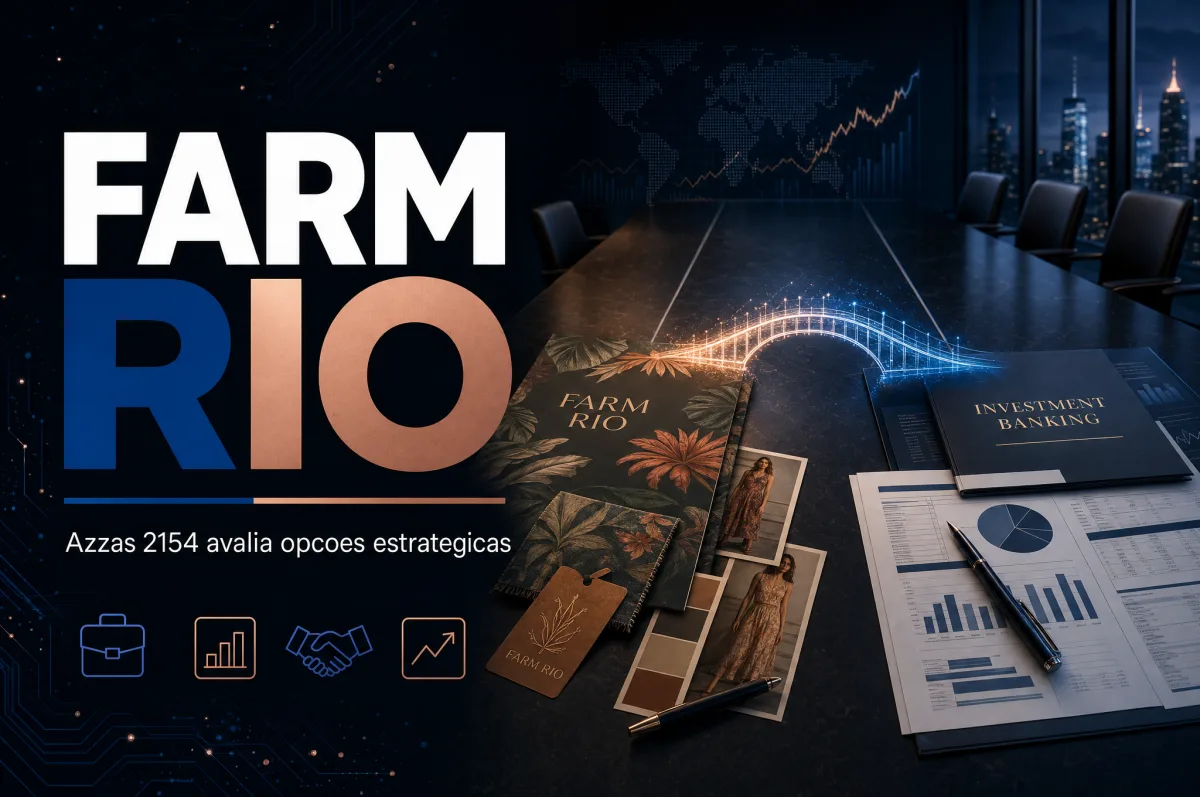 Azzas 2154 contrata Morgan Stanley para avaliar alternativas estratégicas da Farm Rio
