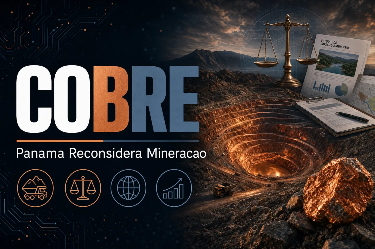 Panamá considera reabertura de mina de cobre após auditoria da First Quantum