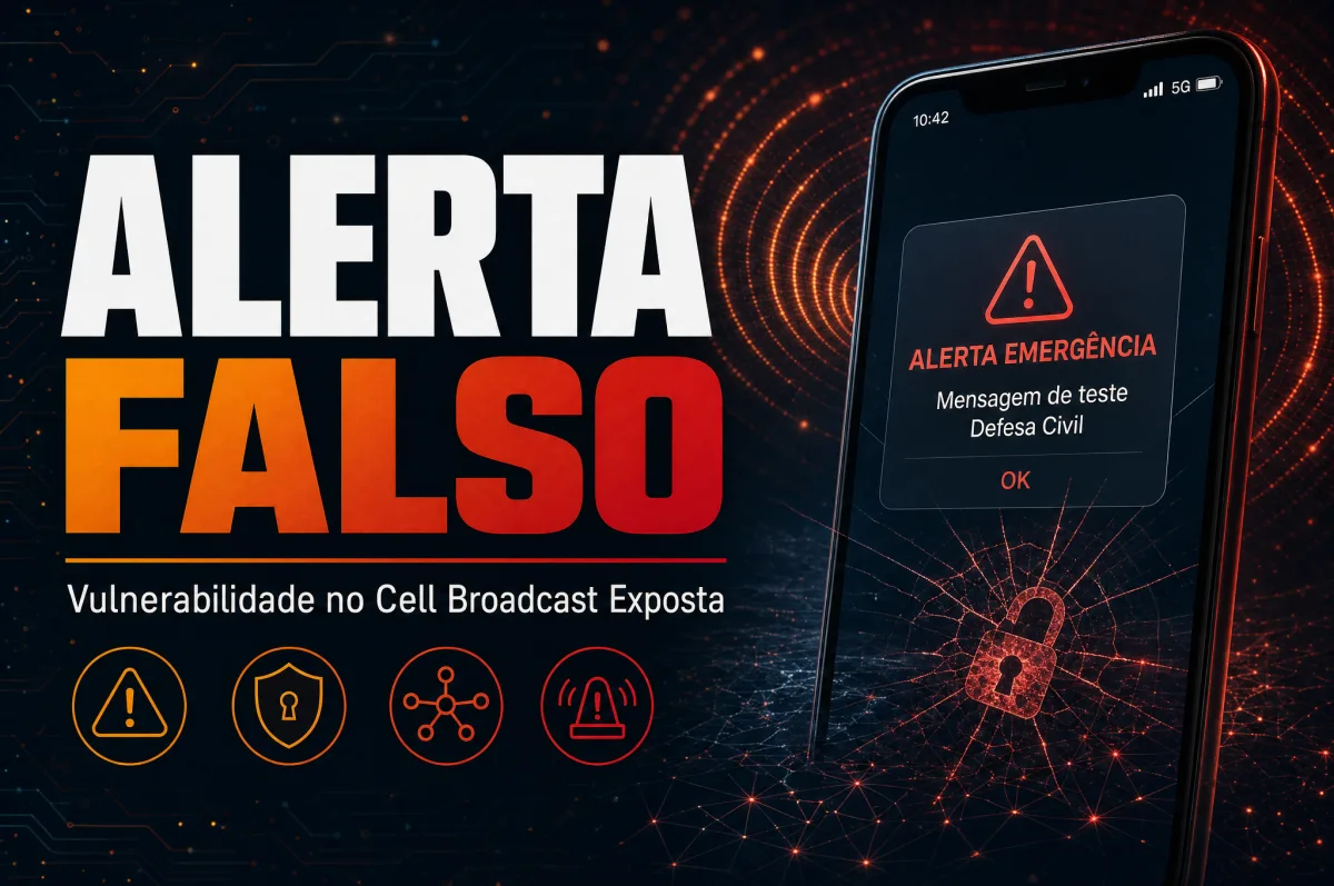 Alerta falso expõe vulnerabilidade do Cell Broadcast da Defesa Civil