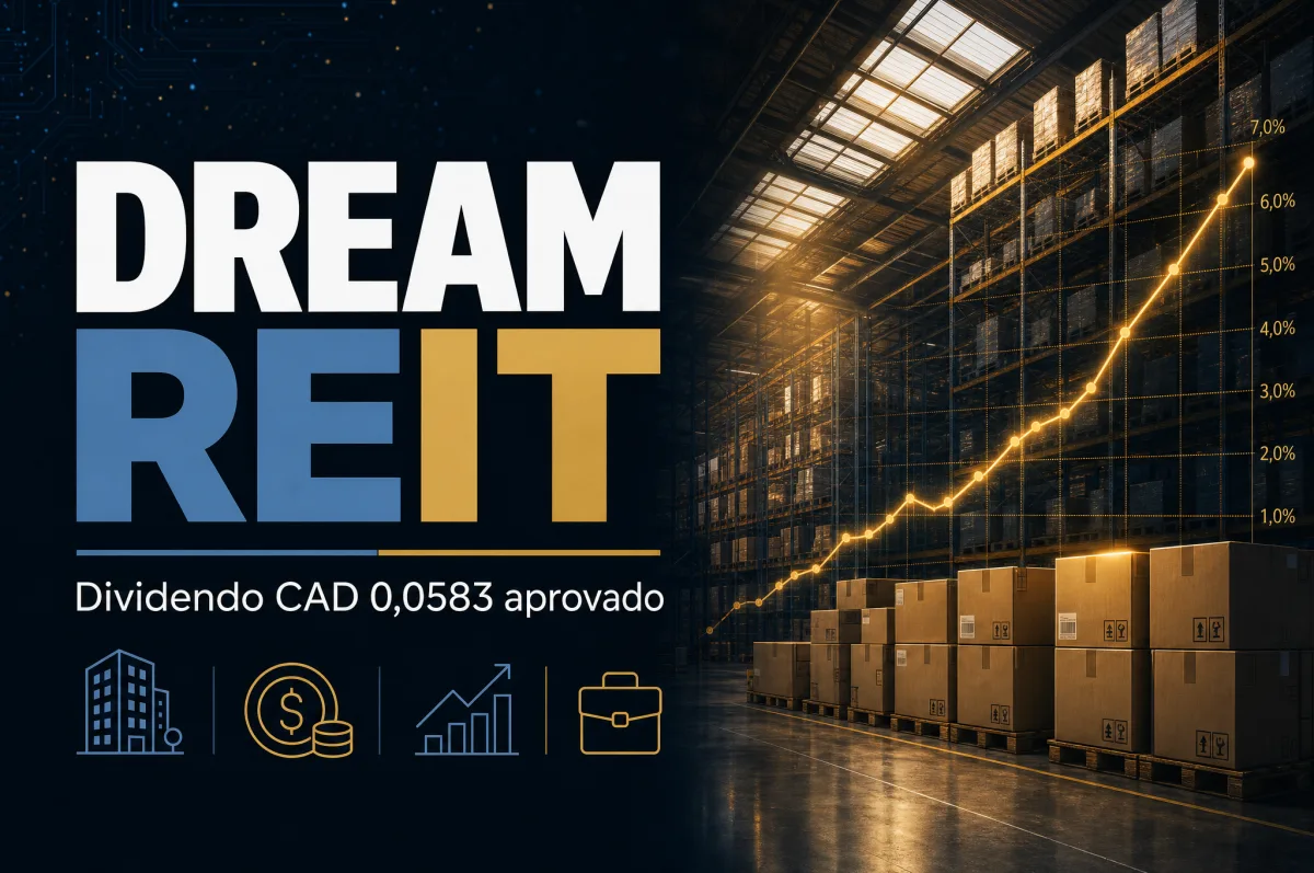 Dream Industrial Real Estate Investment Trust declara dividendo de CAD 0,0583