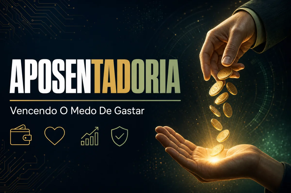 Como superar o medo de gastar dinheiro na aposentadoria