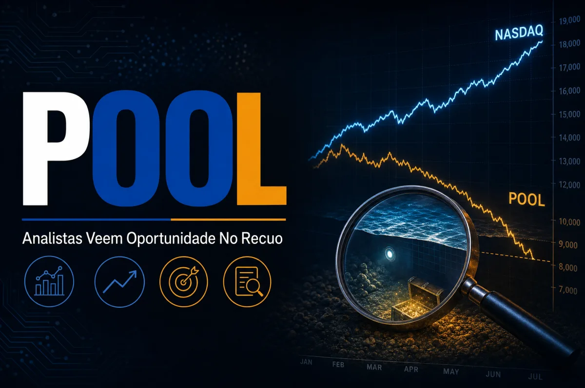 Pool Corporation fica para trás do Nasdaq enquanto analistas veem oportunidade