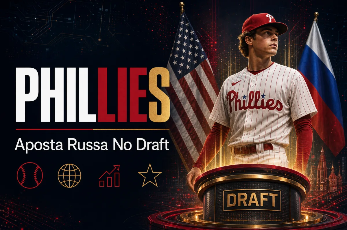 Phillies contratam jogador russo de 25 anos após seleção histórica no draft