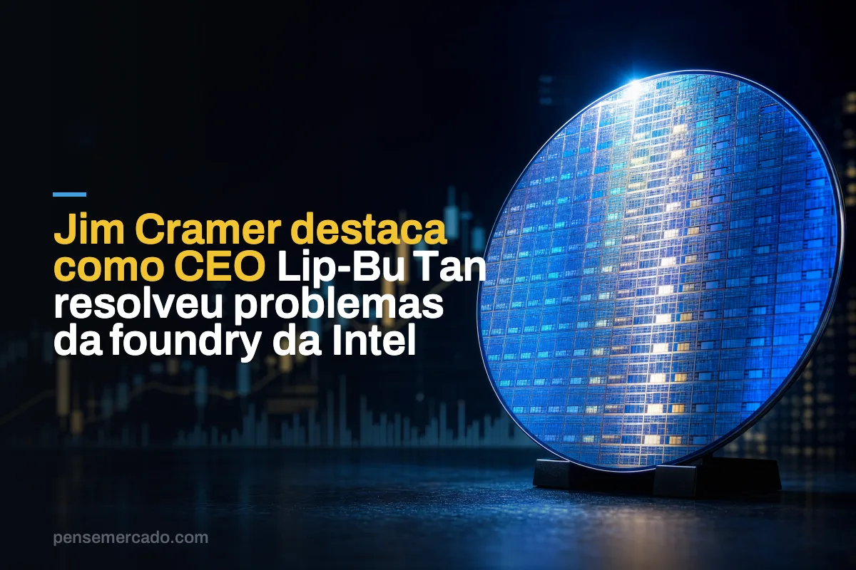 Jim Cramer destaca como CEO Lip-Bu Tan resolveu problemas da foundry da Intel