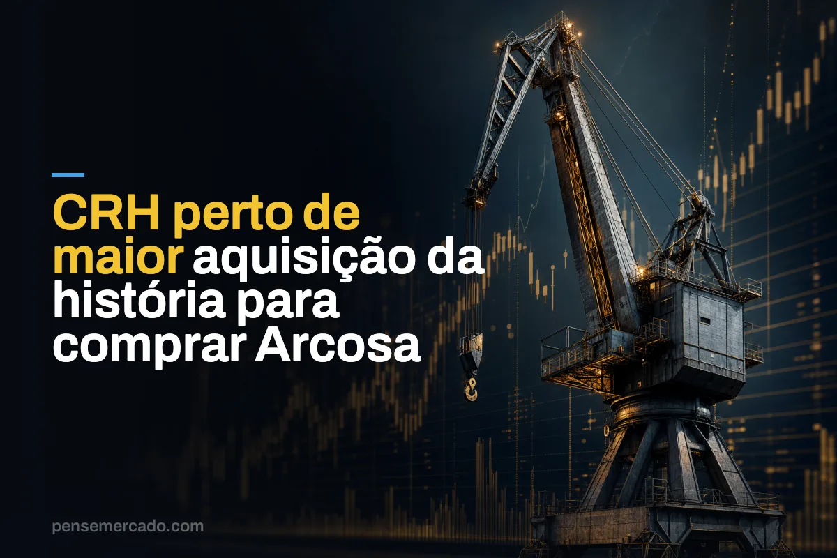 CRH perto de maior aquisição da história para comprar Arcosa