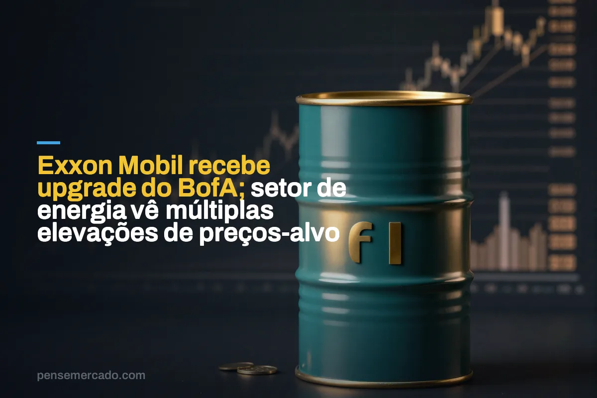 Exxon Mobil recebe upgrade do BofA; setor de energia vê múltiplas elevações de preços-alvo