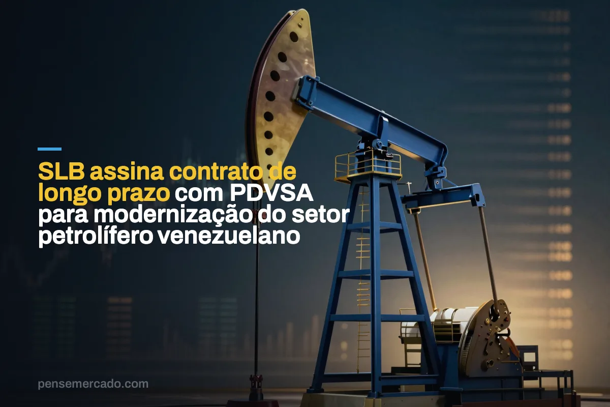 SLB assina contrato de longo prazo com PDVSA para modernização do setor petrolífero venezuelano