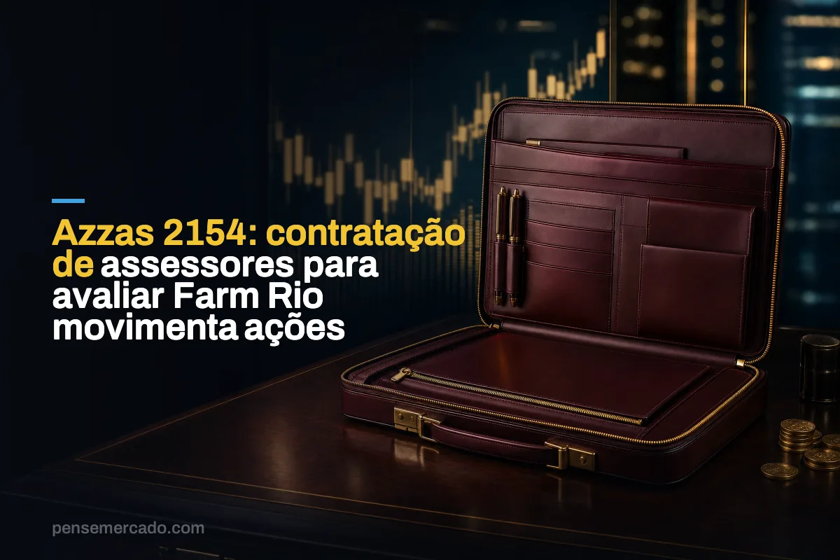 Azzas 2154: contratação de assessores para avaliar Farm Rio movimenta ações