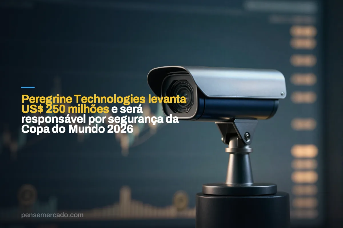 Peregrine Technologies levanta US$ 250 milhões e será responsável por segurança da Copa do Mundo 2026