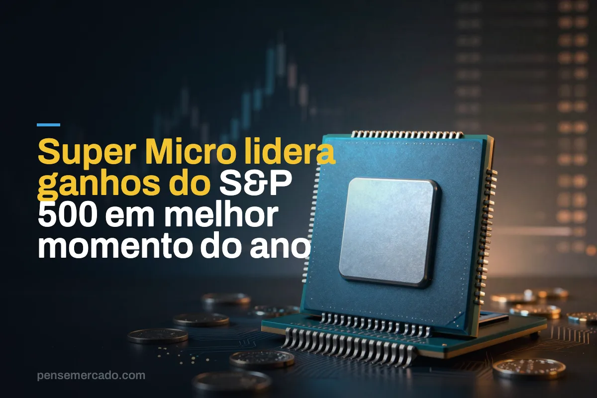 Super Micro lidera ganhos do S&P 500 em melhor momento do ano