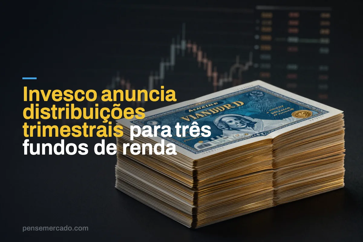 Invesco anuncia distribuições trimestrais para três fundos de renda